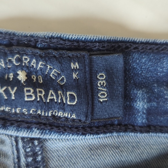 Lucky Brand Brooke Legging Ultra Luxe Stretch Skinny Jean 10/30 Blue Pockets - Picture 3 of 16